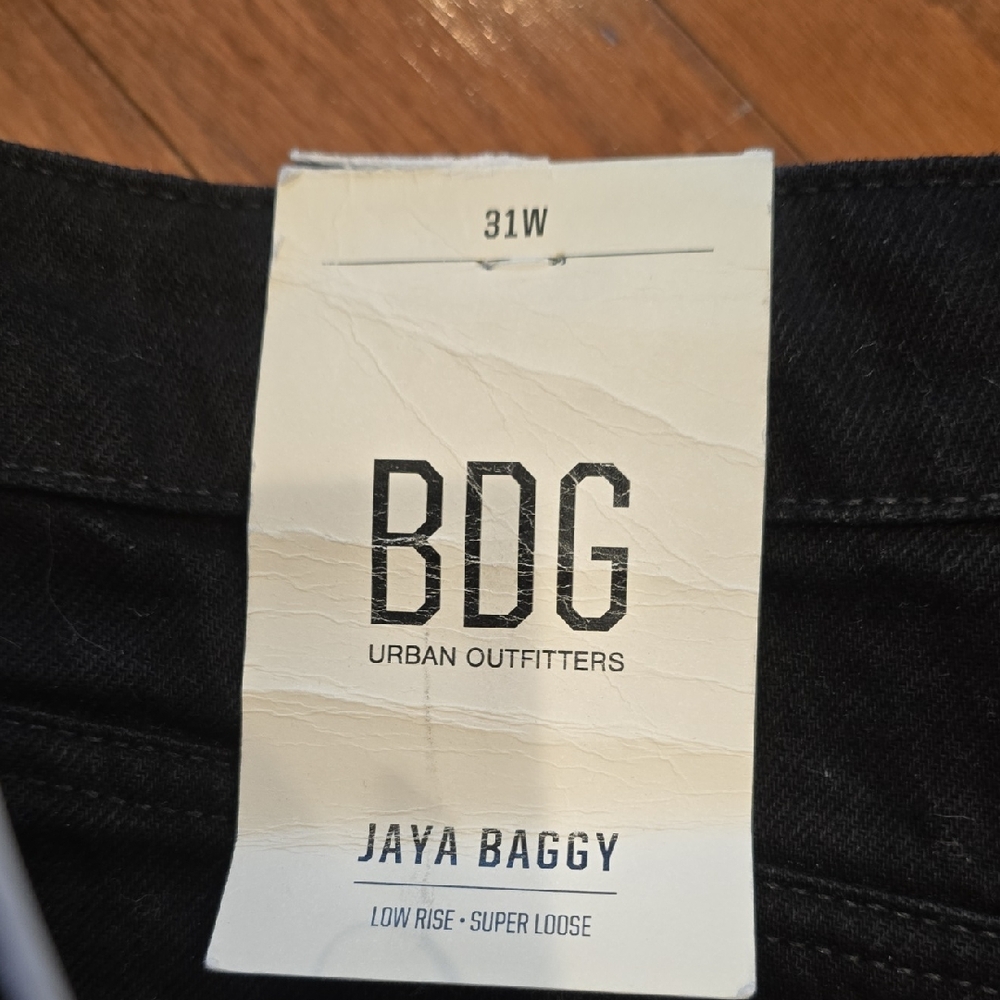 BDG Black Urban Baggy Jeans